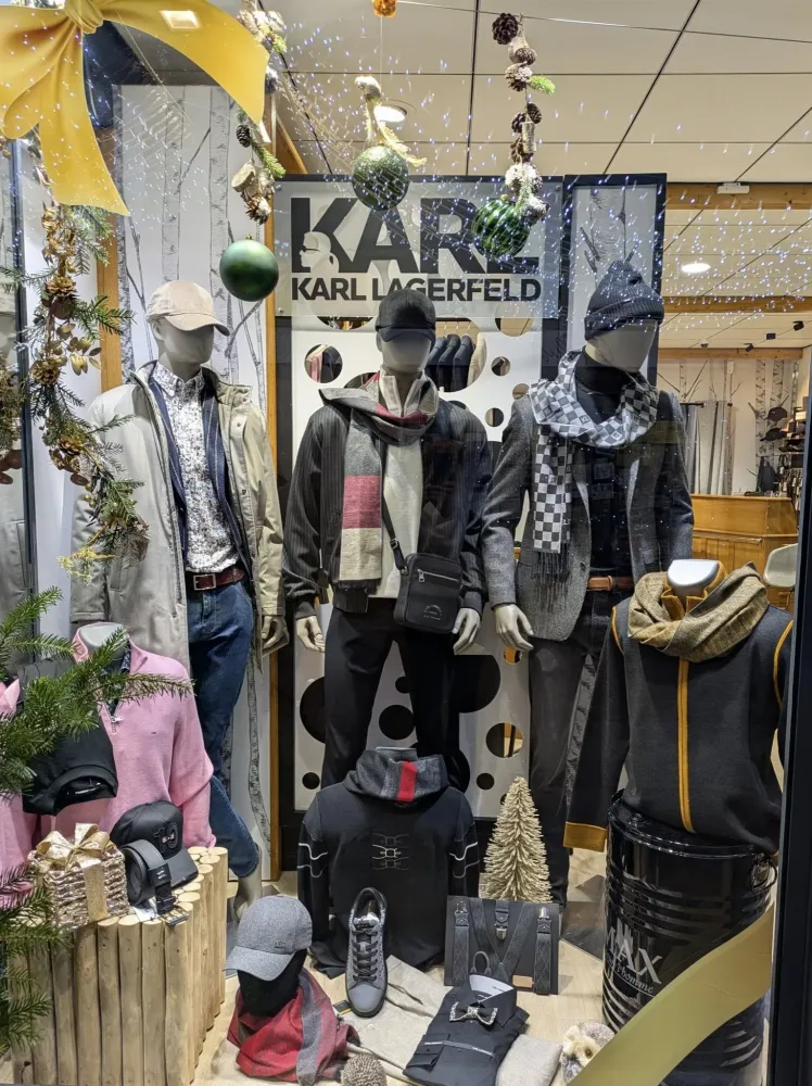 vitrine noel